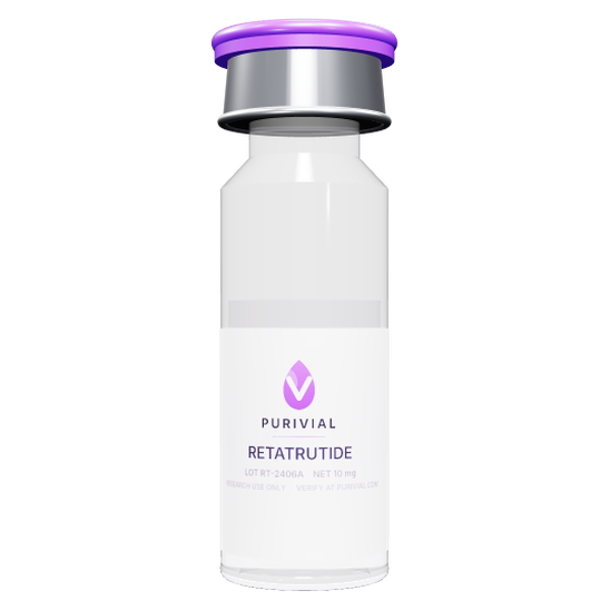 PURIVIAL Retatrutide research peptide vial