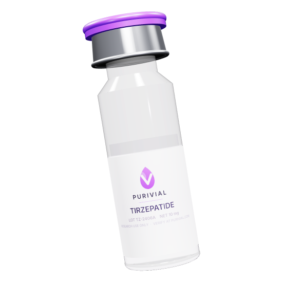 PURIVIAL research peptide vial